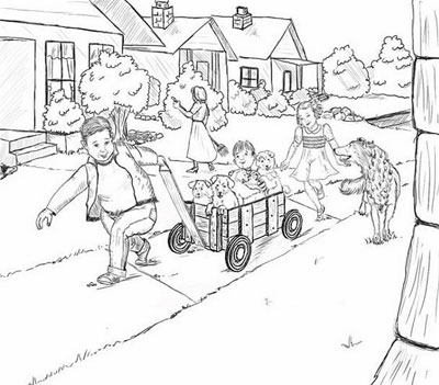 20 Neighbourhood Coloring Pages - Free Printable Coloring Pages