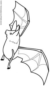 Bat Coloring Page | Audio Stories for Kids | Free Coloring Pages