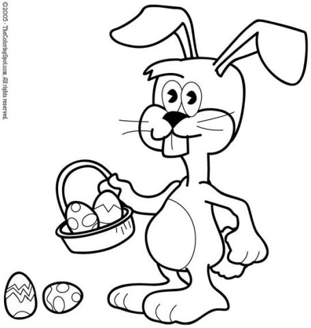 Bunny Coloring Page 3 | Audio Stories for Kids | Free Coloring Pages