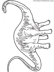 diplodocus coloring page