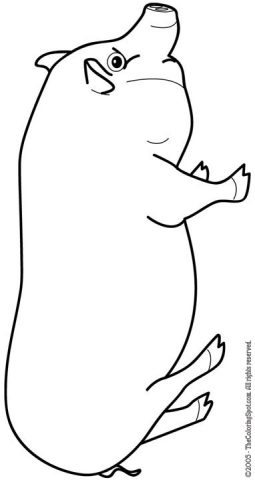 hog | Audio Stories for Kids | Free Coloring Pages | Colouring Printables